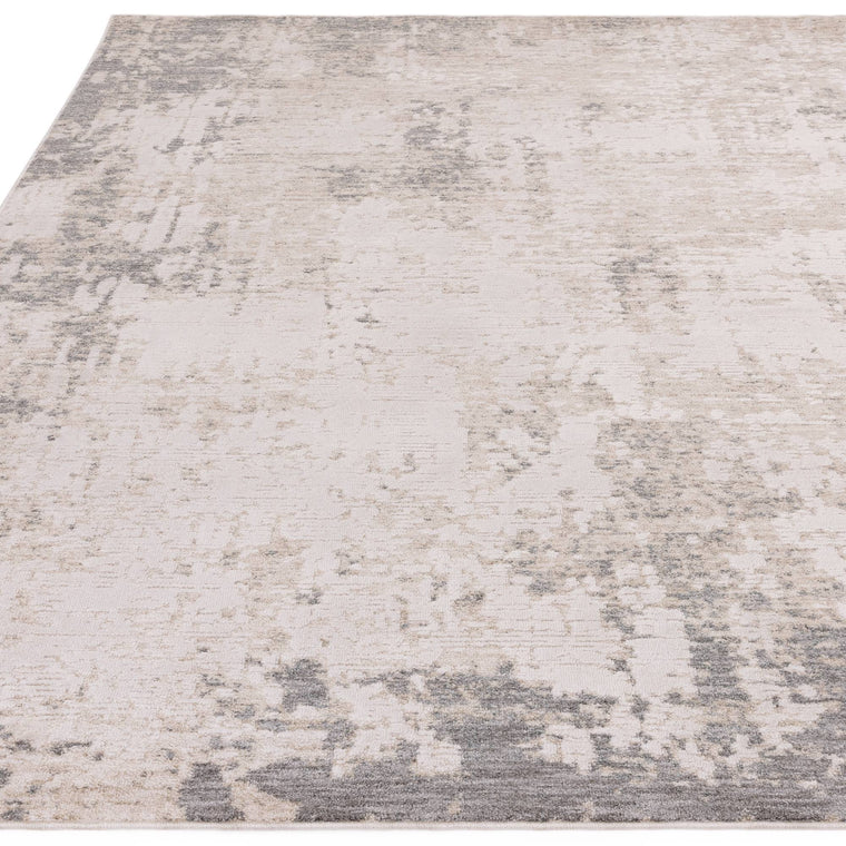 A soft cut pile — Abstract Polyester Living Room Rug — Anders