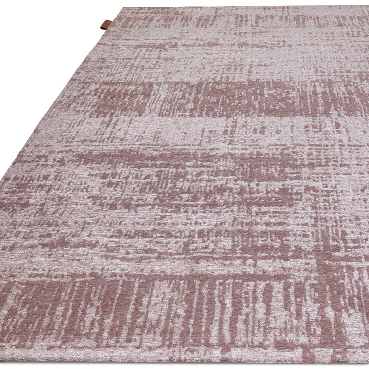 Machine woven in Turkey — Abstract Polyester Living Room Rug — Flatweave, Beau