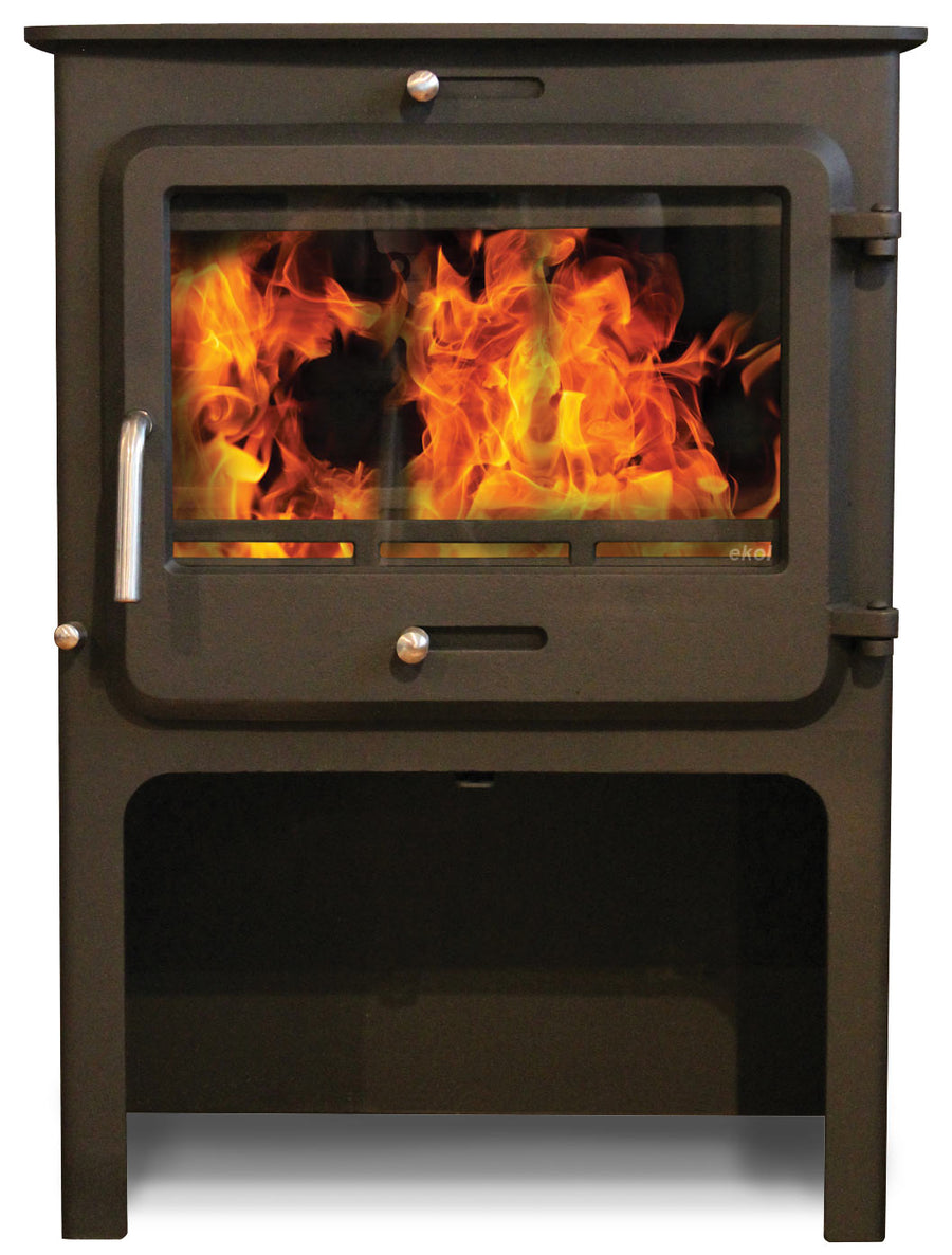 12kW Wood Burning Stove — Ekol Clarity 12 Log Burner, DEFRA Exempt