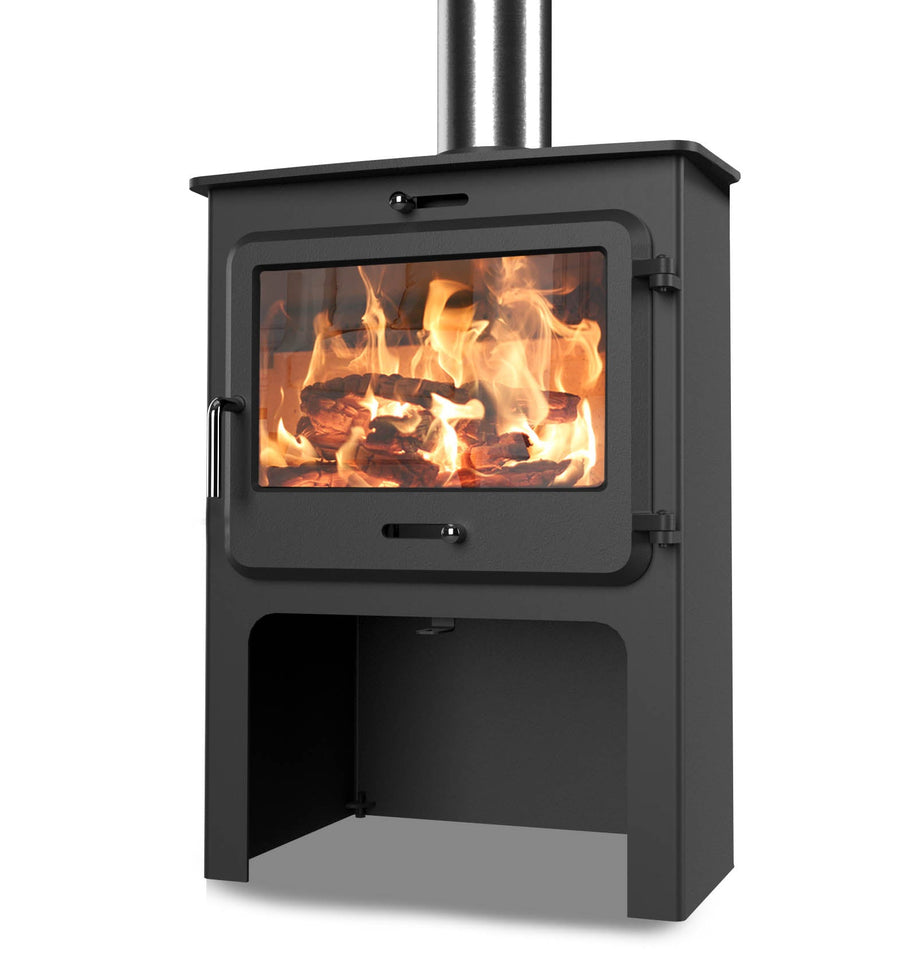 5kW Wood Burning Stove — Ekol Clarity Vision Log Burner