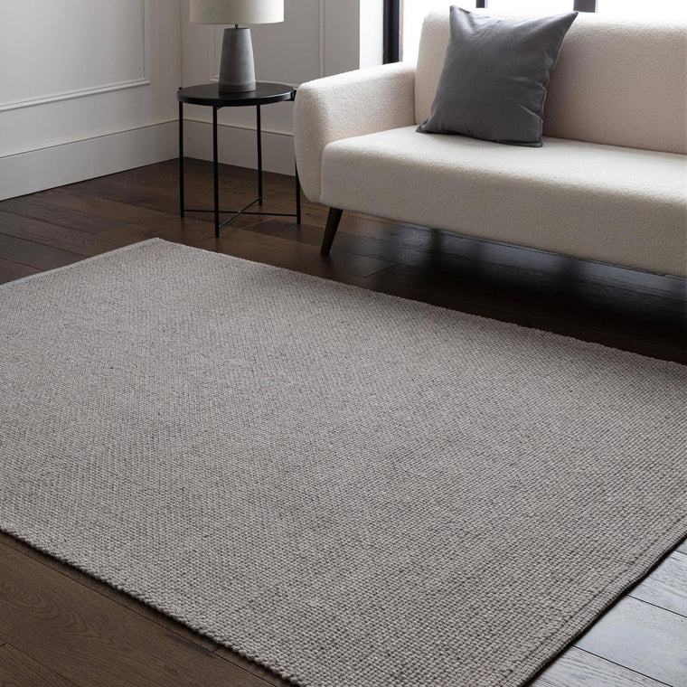 Woven in pure wool — Polyester Living Room Rug — Flatweave, Hand Woven, Finley