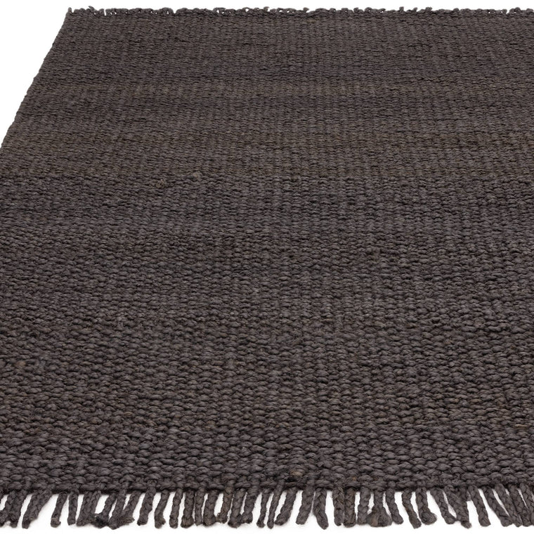Flatweave, no pile — Jute Living Room Rug — Flatweave, Hand Woven, Natural, Grove