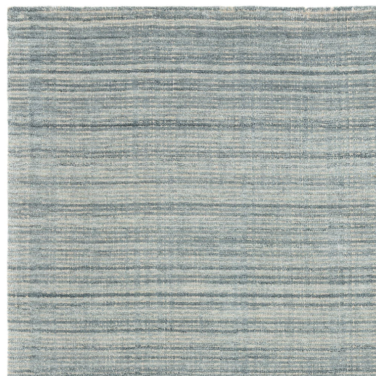 Tip-sheared pile, 4 mm — Plain Living Room Rug — Hand Woven, Hazy