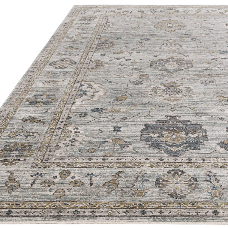 Low pile, 6 mm — Abstract Polyester Living Room Rug — Classic, Jasper