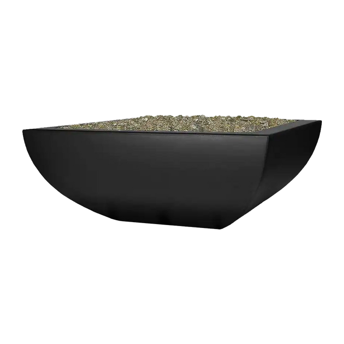 Fire by Design Legacy Square Concrete Gas Fire Bowl