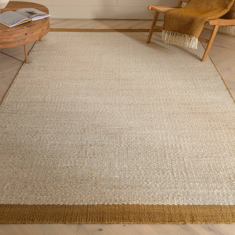Woven in pure wool — Wool Living Room Rug — Flatweave, Hand Woven, Lima