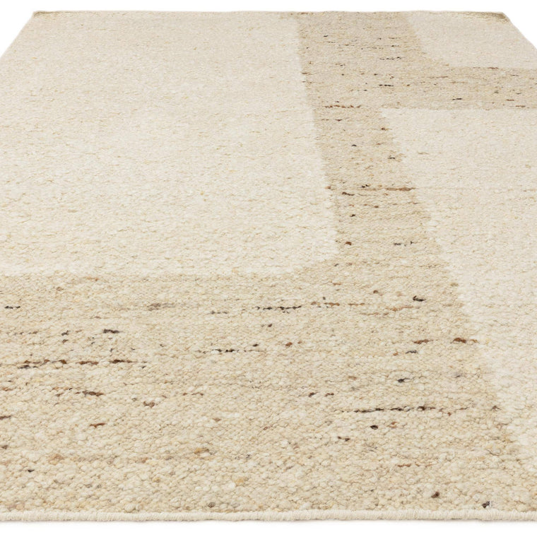 Low pile, 10 mm — Organic Wool Living Room Rug — Hand Woven, Napa