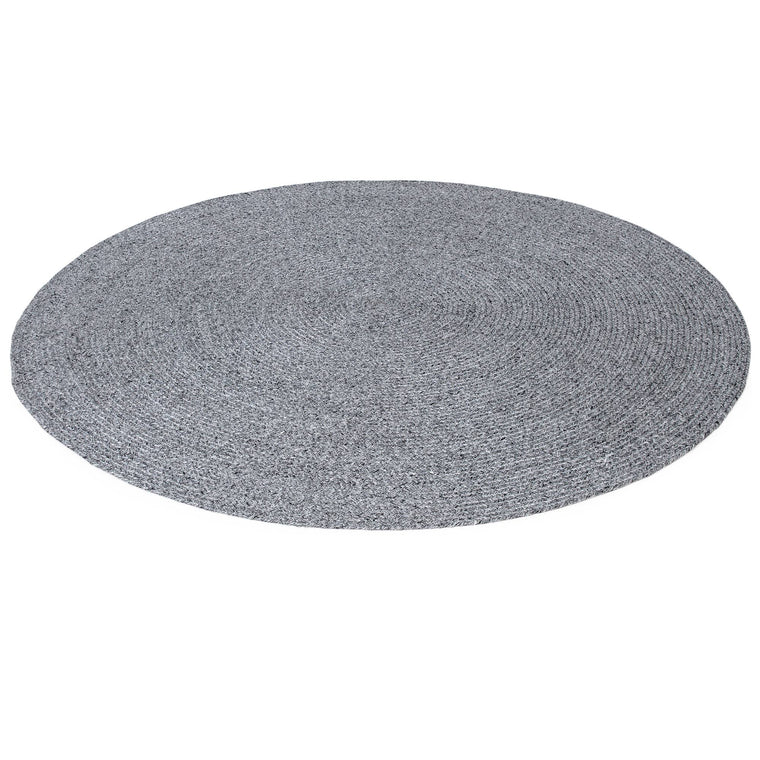 Flatweave, no pile — Polyester Living Room Rug — Indoor Outdoor, Flatweave, Braided, Modern, Nico