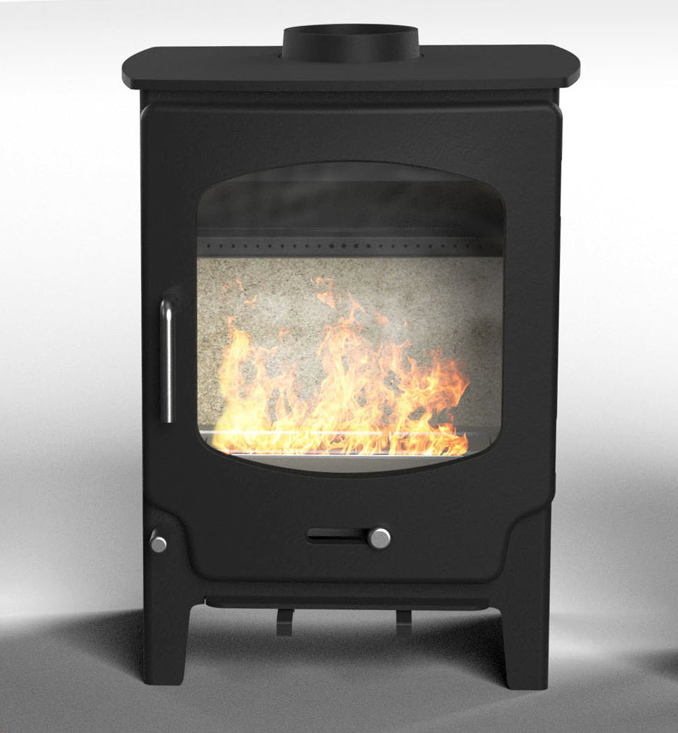 5kW Wood Burning Stove — Saltfire ST-X5 Log Burner