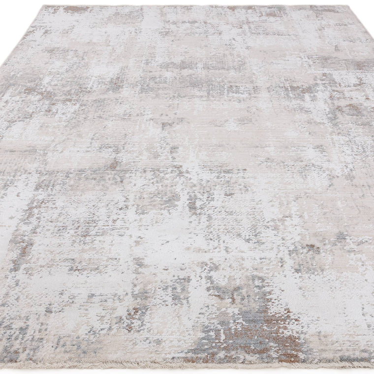 Machine woven in Turkey — Abstract Polyester Living Room Rug — Seville
