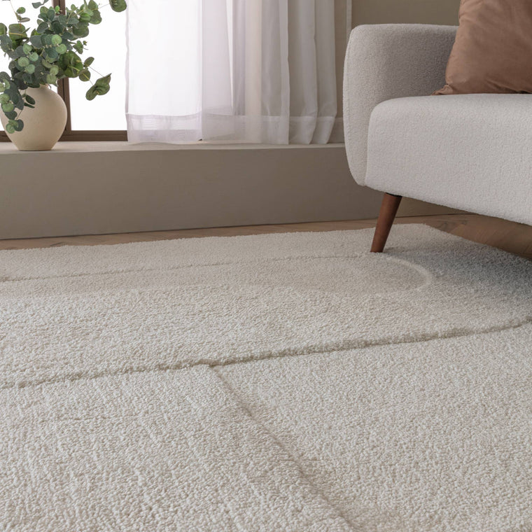 High-low pile, 28 mm — Polyester Living Room Rug — High-Low Pile, Modern, Tova