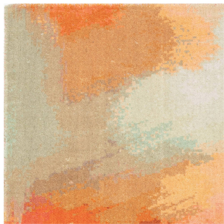 Hand tufted in India — Abstract Wool Living Room Rug — Hand Tufted, Modern, Vision