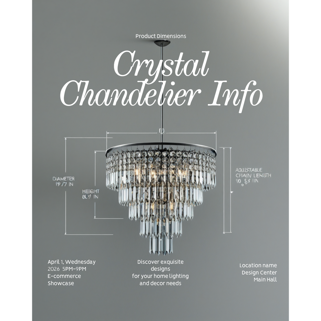 Cascade Chandelier | Crystal