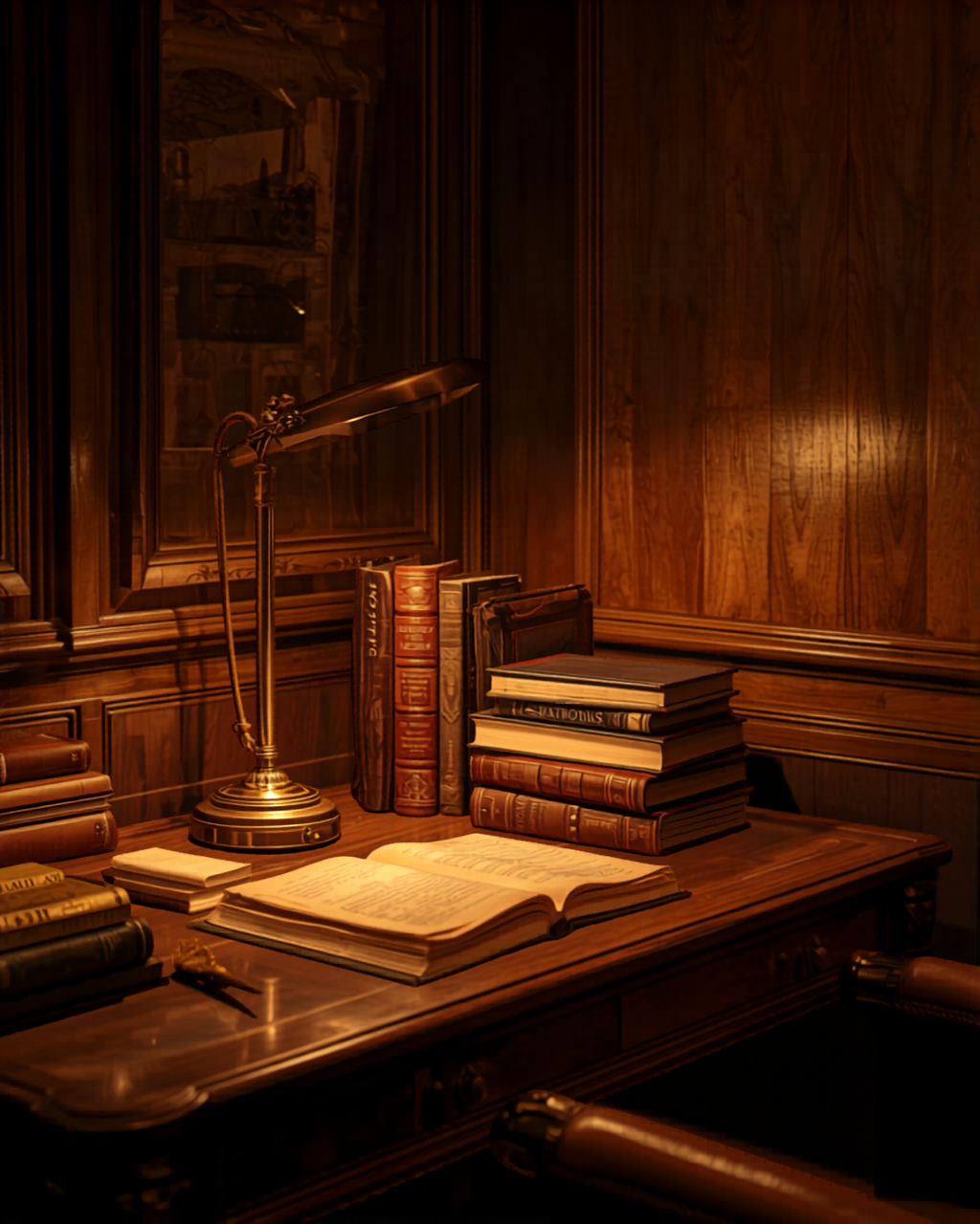 Brass Desk Lamp | Retro