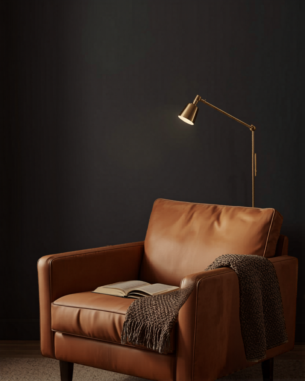 Brass Wall Lamp | Rotatable