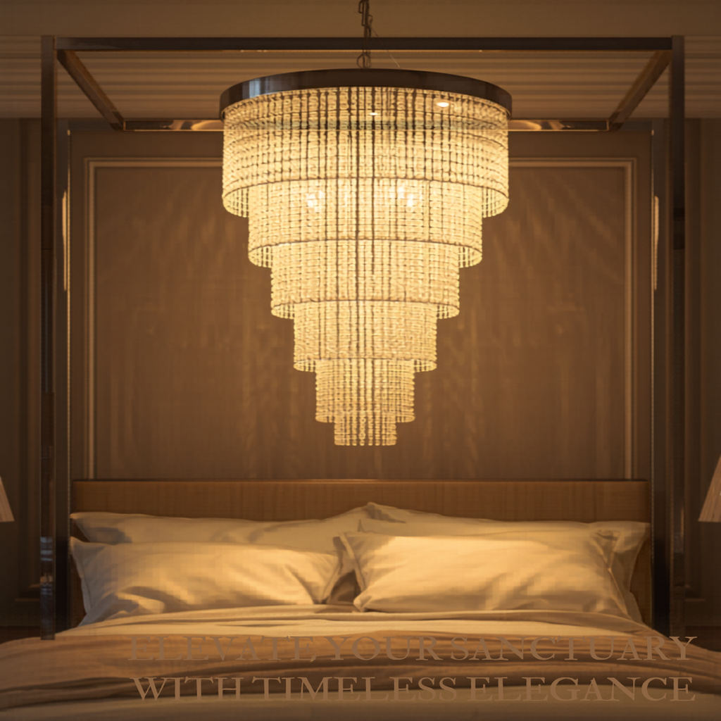 Cascade Chandelier | Crystal