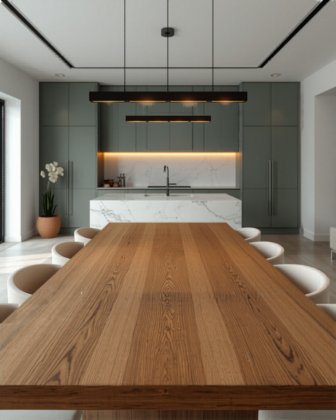 Minimalist Chandelier | Linear