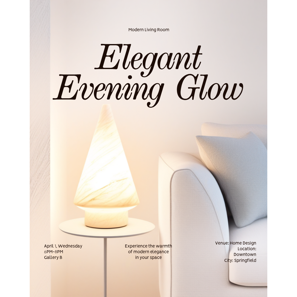 Alabastrowa Lampa Stołowa | Stożek