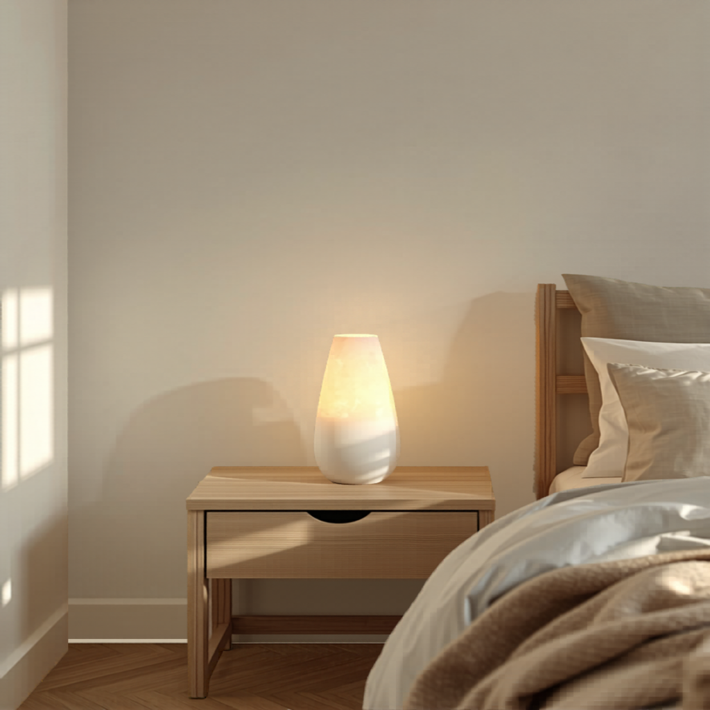 Alabaster Table Lamp | Cone