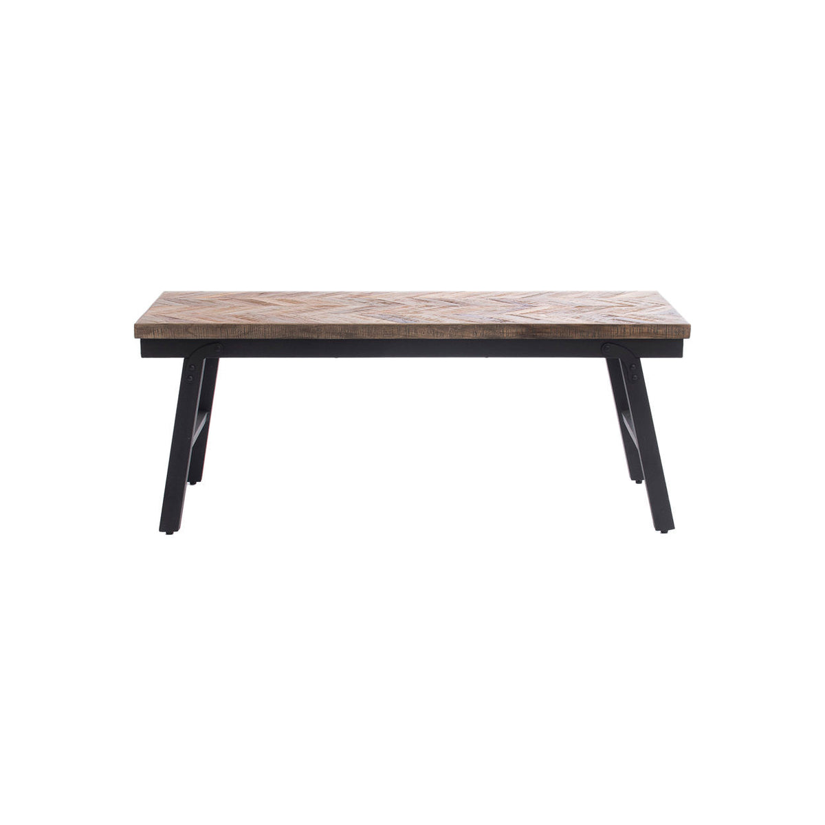 The Herringbone Bench