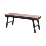 The Herringbone Bench