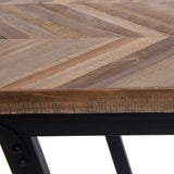 The Herringbone Bench