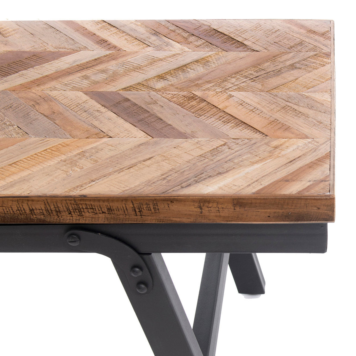 The Herringbone Bench