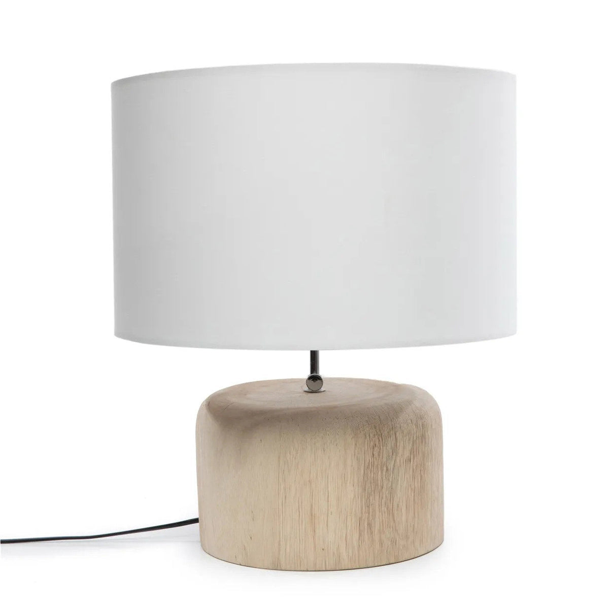 The Teak Wood Table Lamp Base