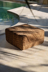 The Hyacinth Pouffe Square