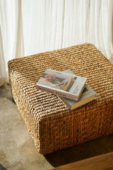 The Hyacinth Pouffe Square