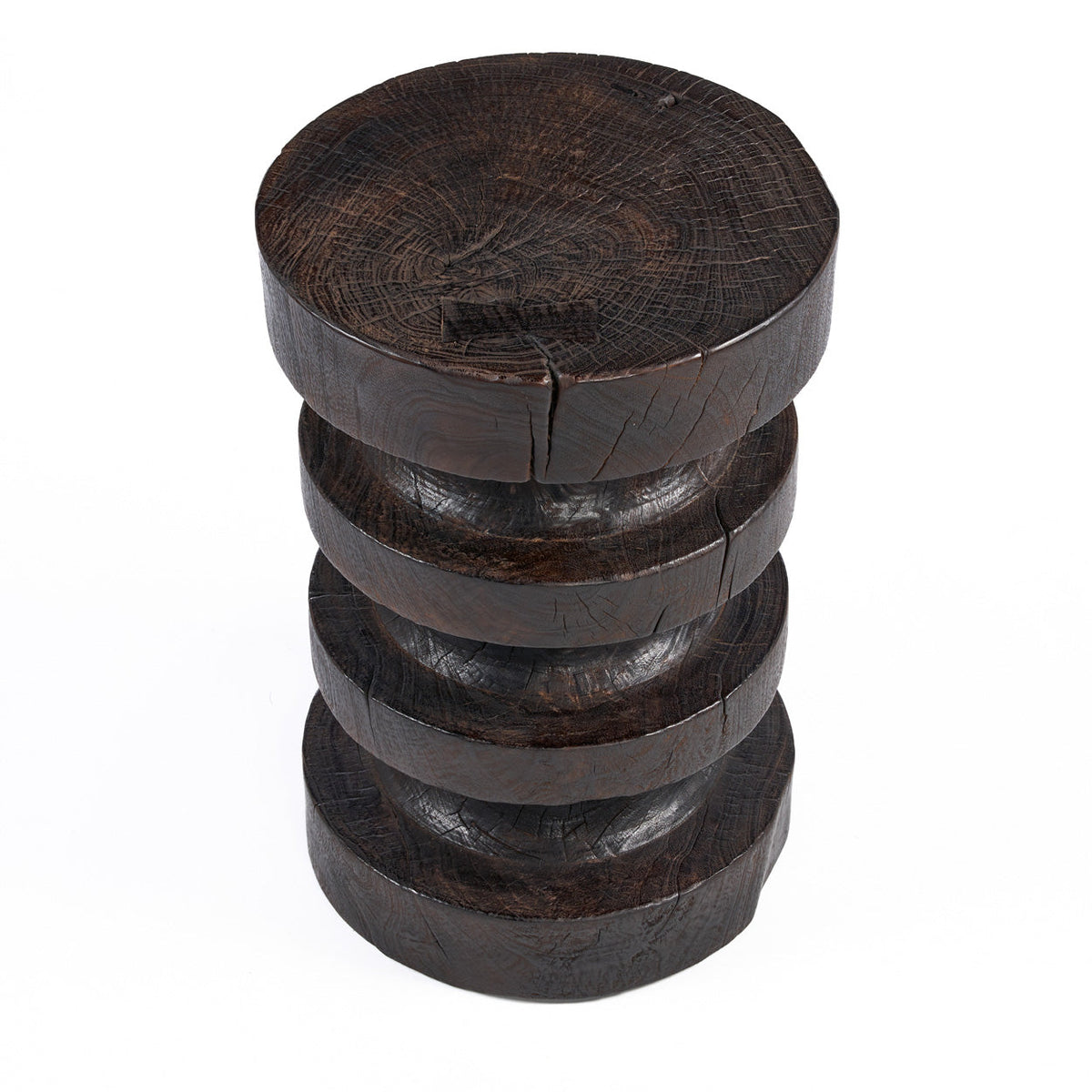 The Mocha Rings Side Table