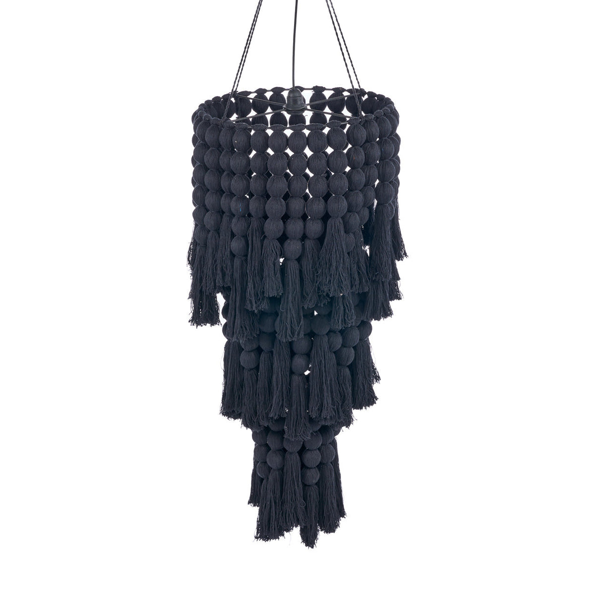 The Nomad Cotton Chandelier