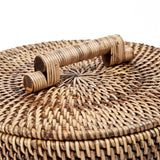 The Rattan Bin Low