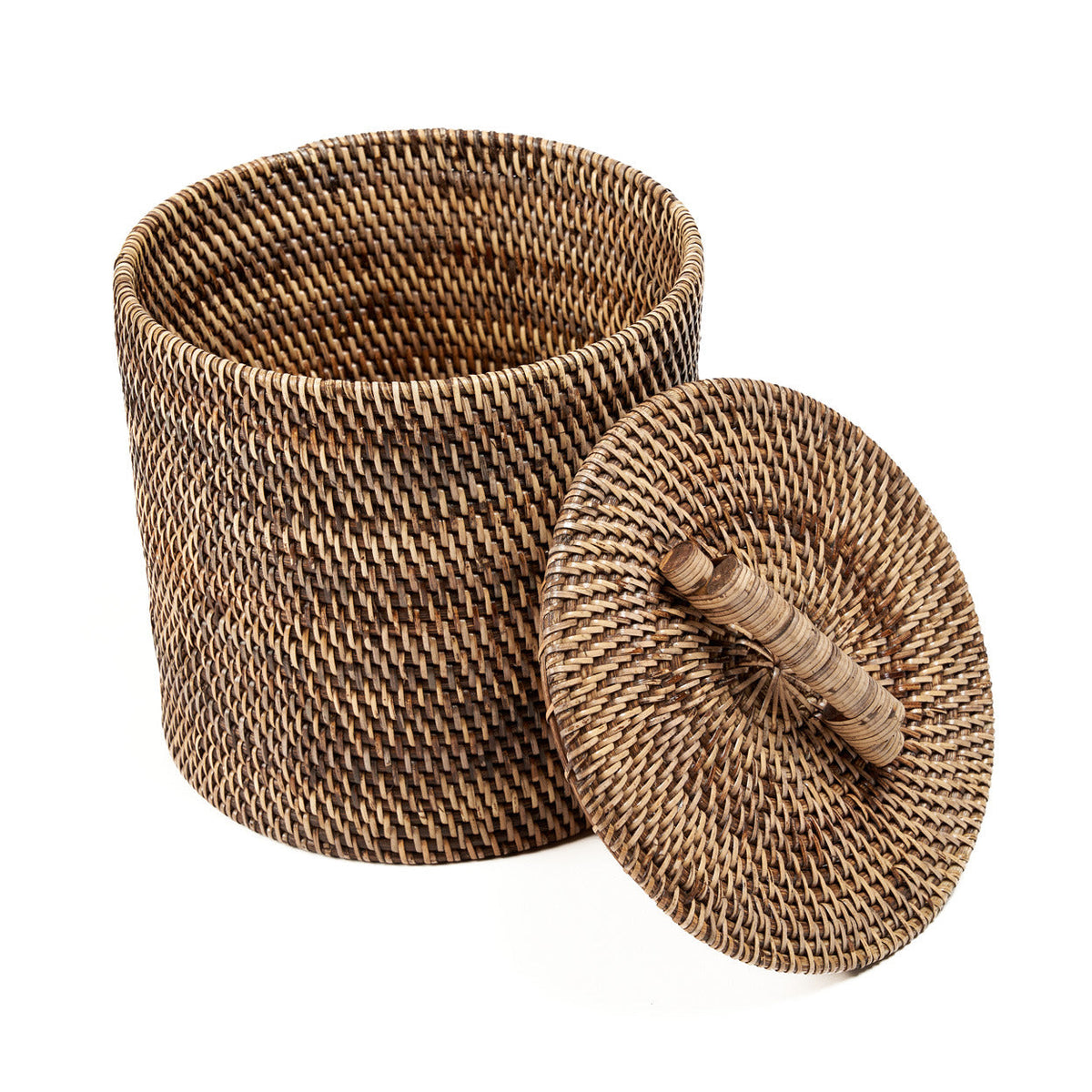 The Rattan Bin Low