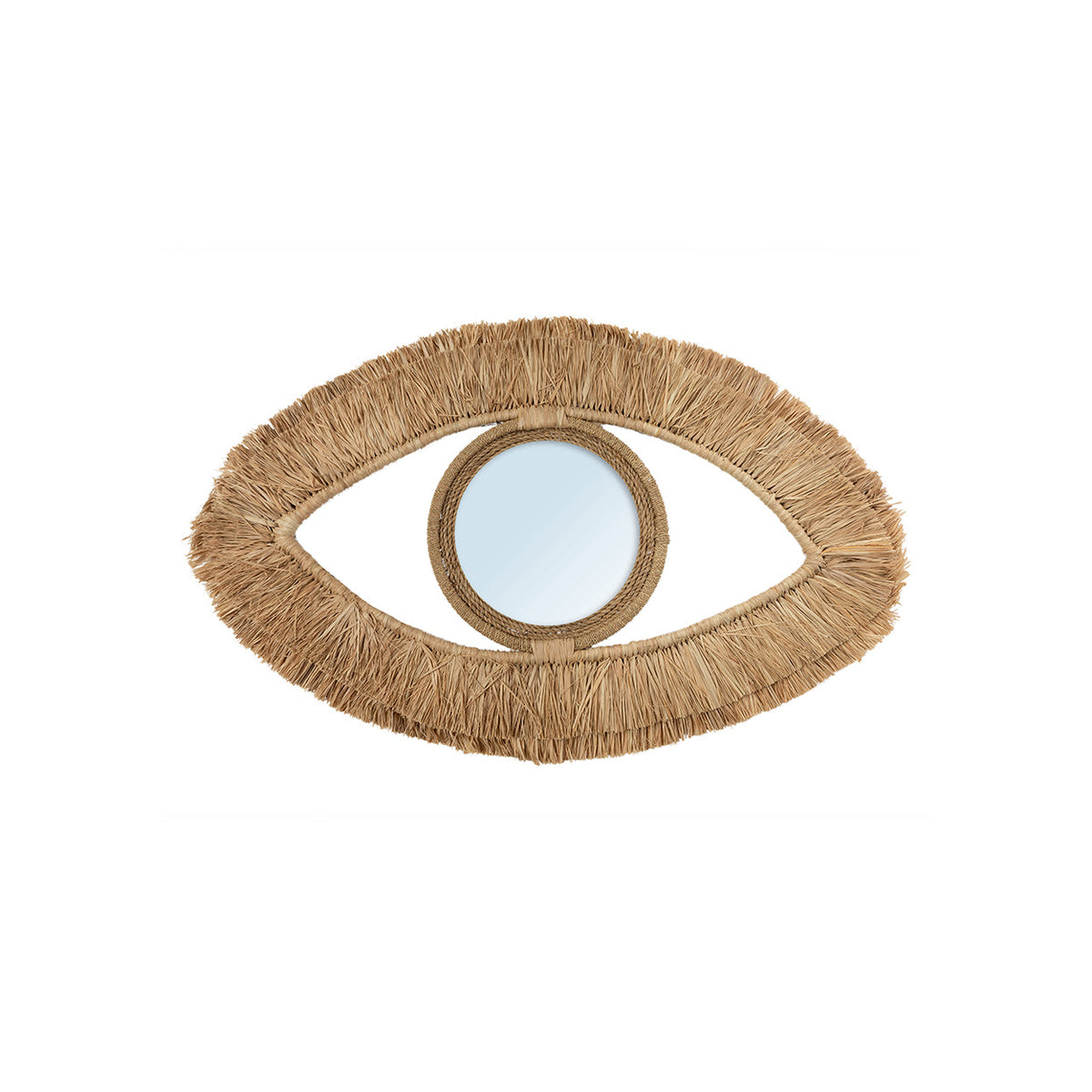 The Raffia Eye Mirror