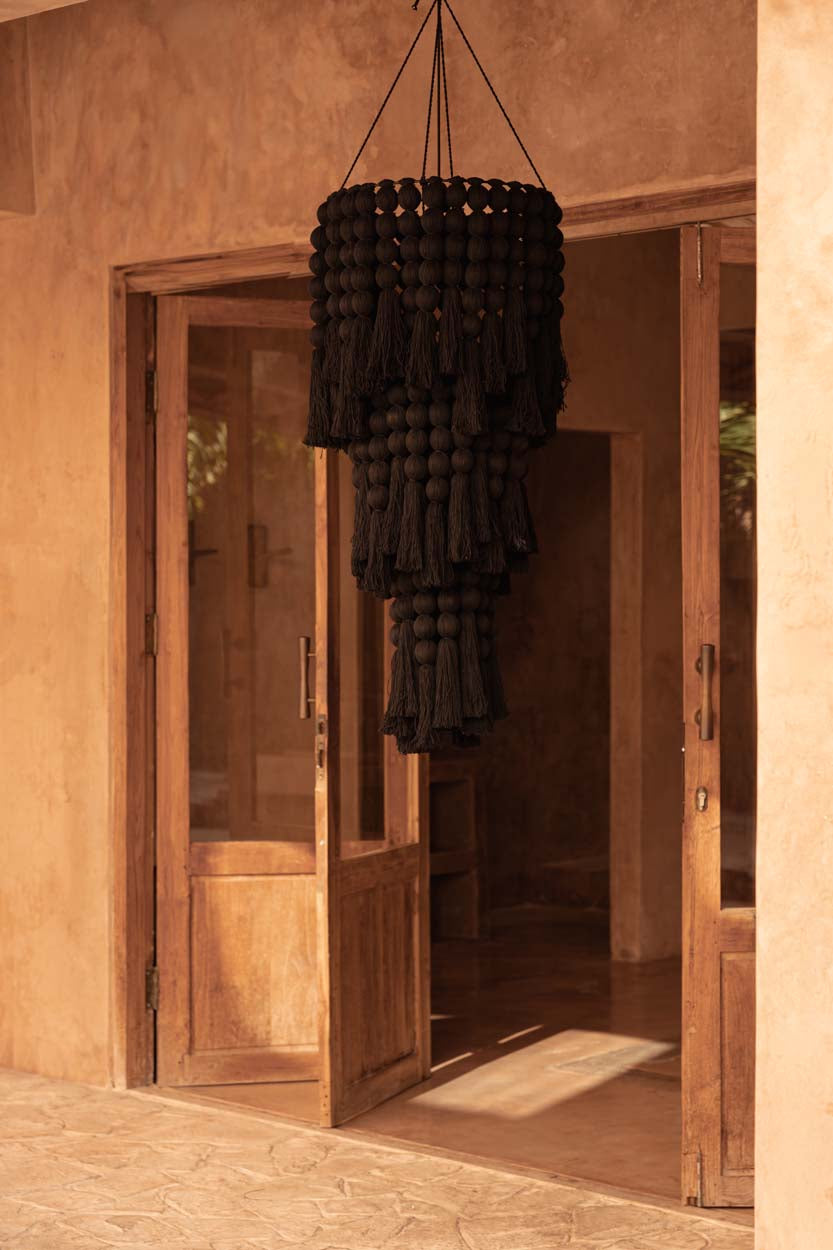 The Nomad Cotton Chandelier
