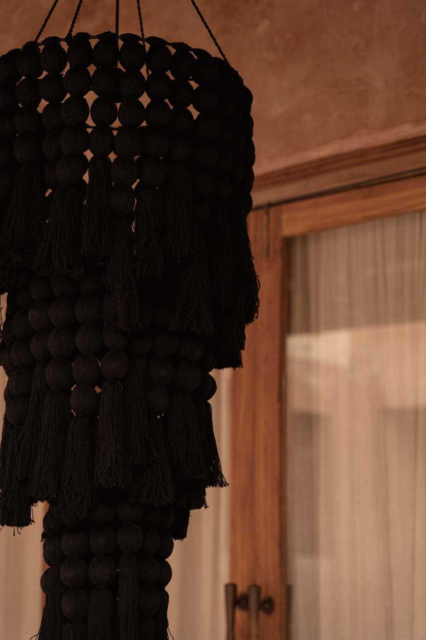 The Nomad Cotton Chandelier