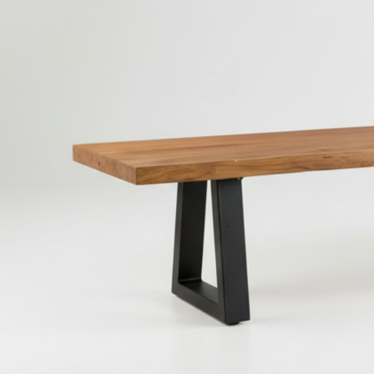 The Bench With Iron Legs