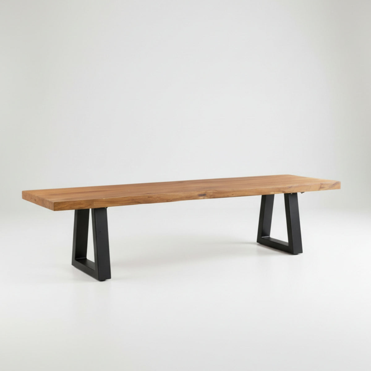 The Bench With Iron Legs