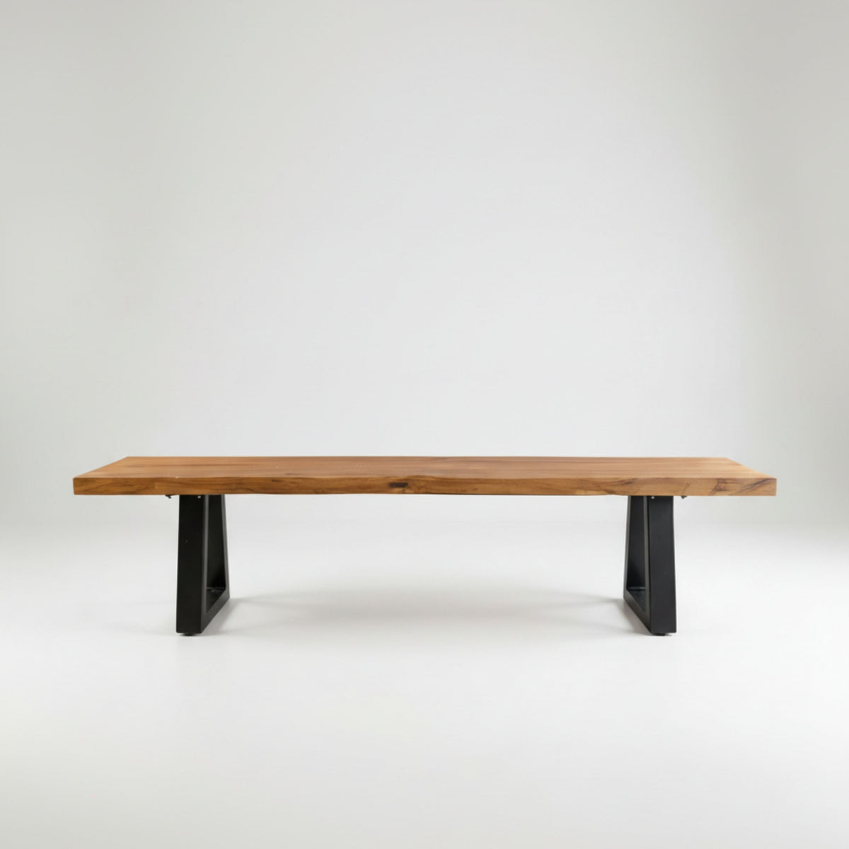The Bench With Iron Legs