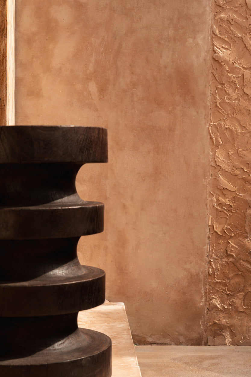 The Mocha Rings Side Table
