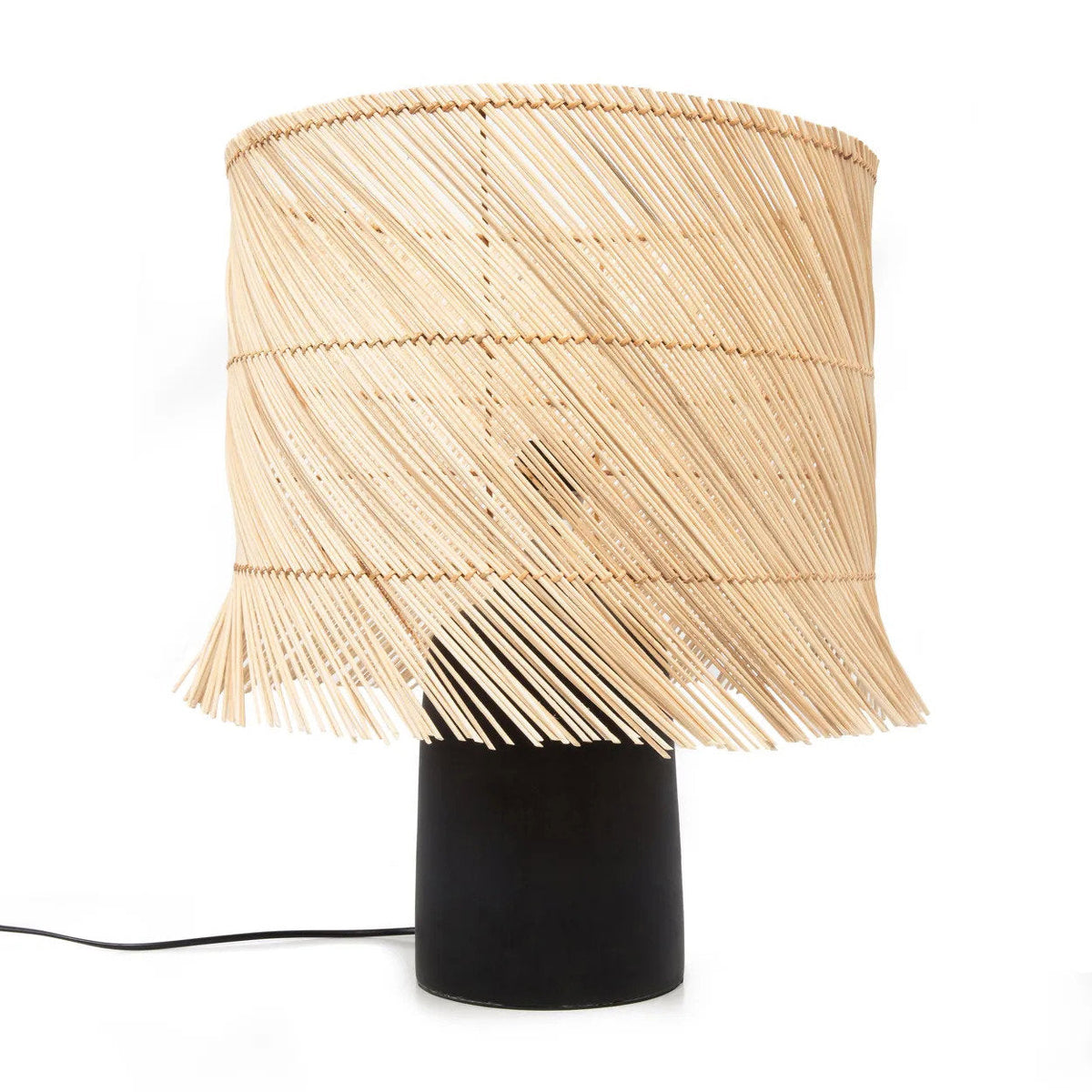 The Rattan Table Lamp Shade