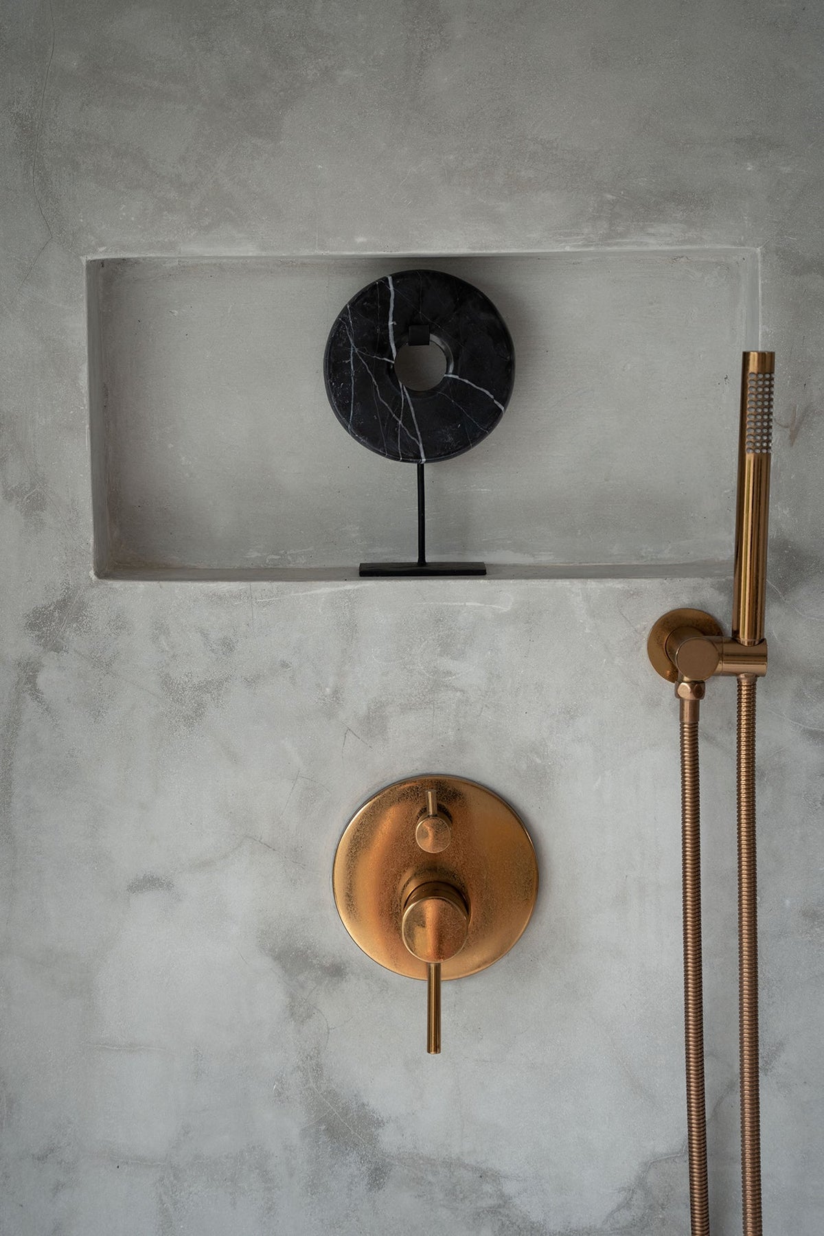 The Marble Disc on Stand