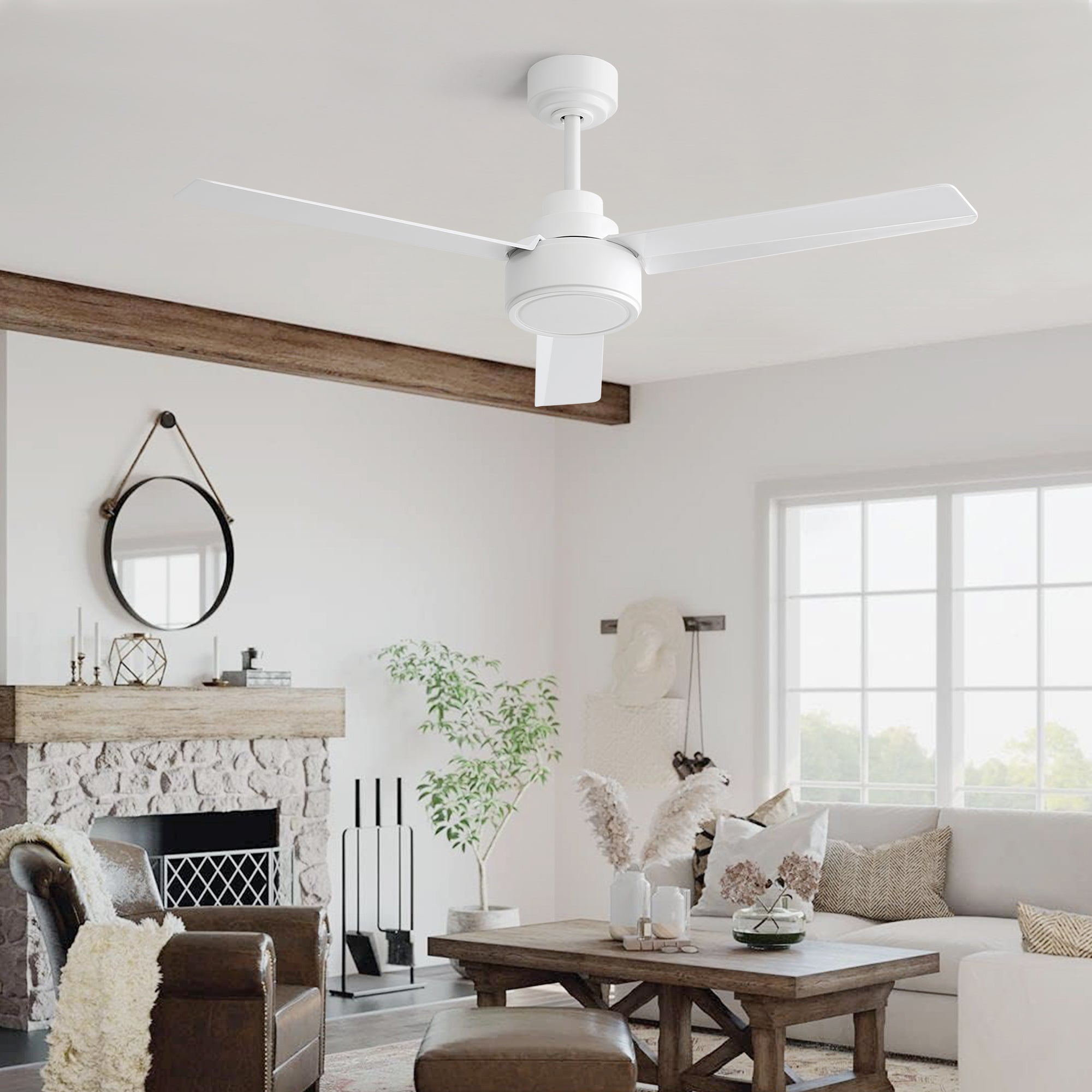 52" Ceiling Fan Without Light