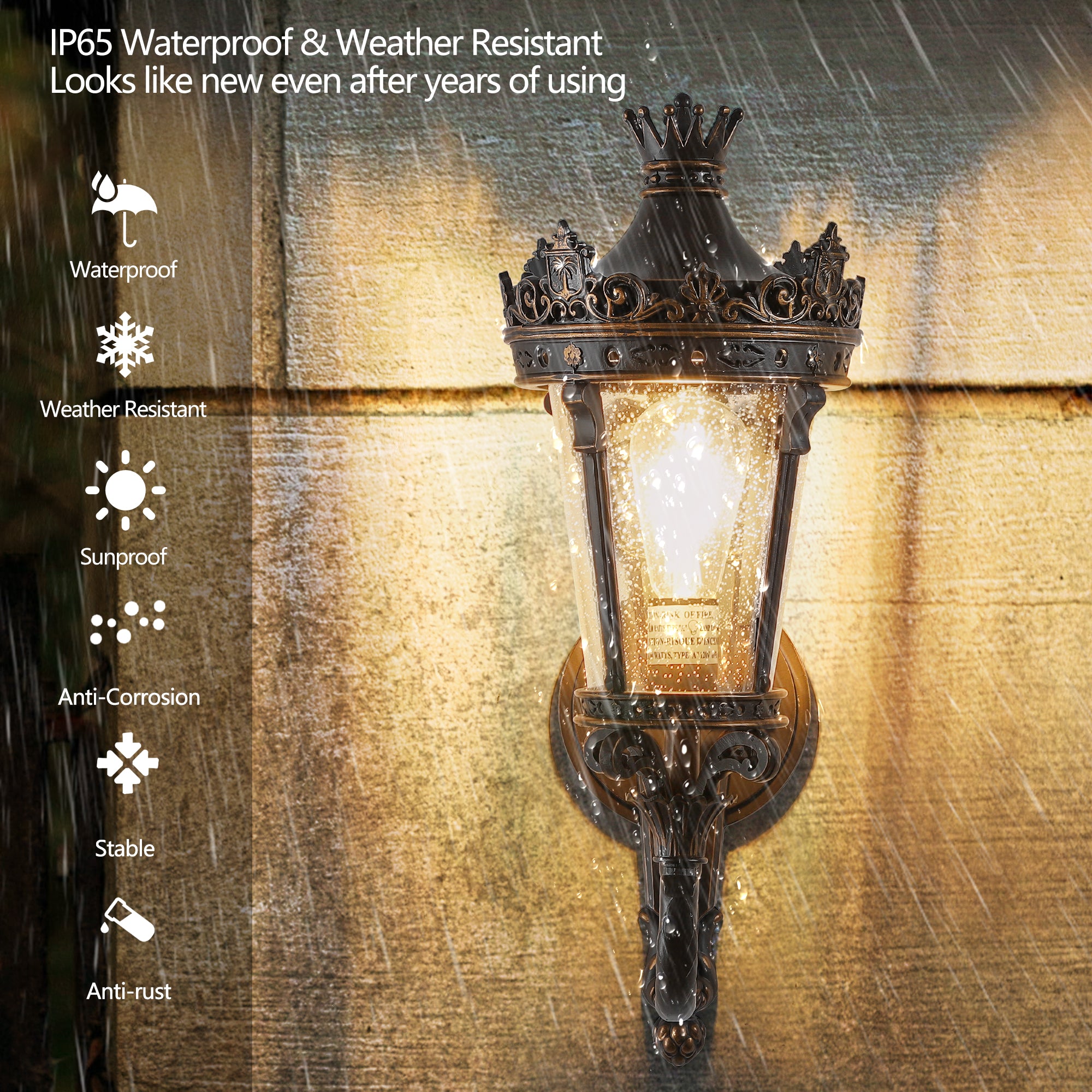 Heritage Vintage Wall Lantern