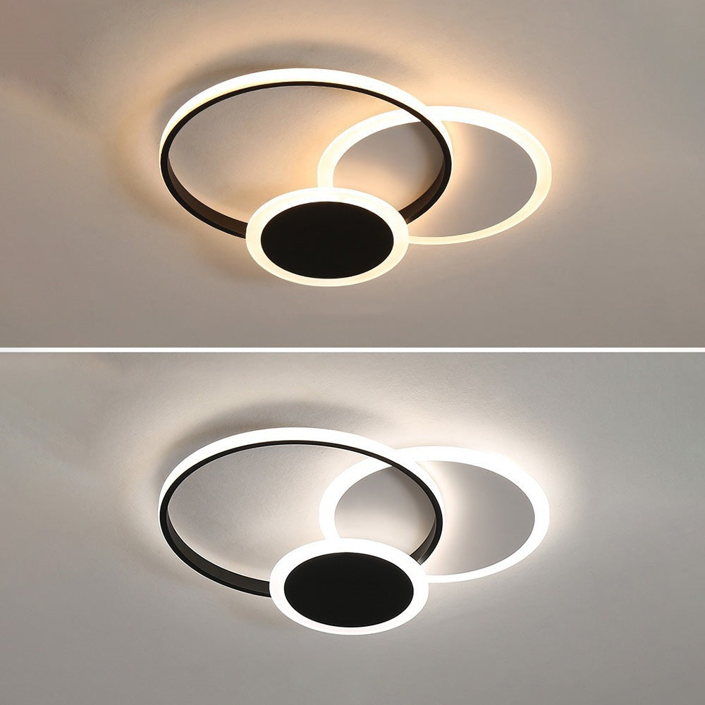 Elegant Acrylic LED Ceiling Lamp for Bedroom