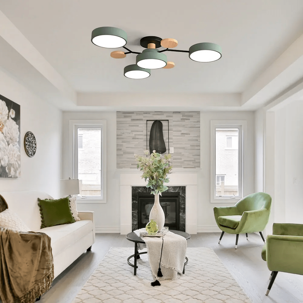 Black Acrylic Ceiling Lamp
