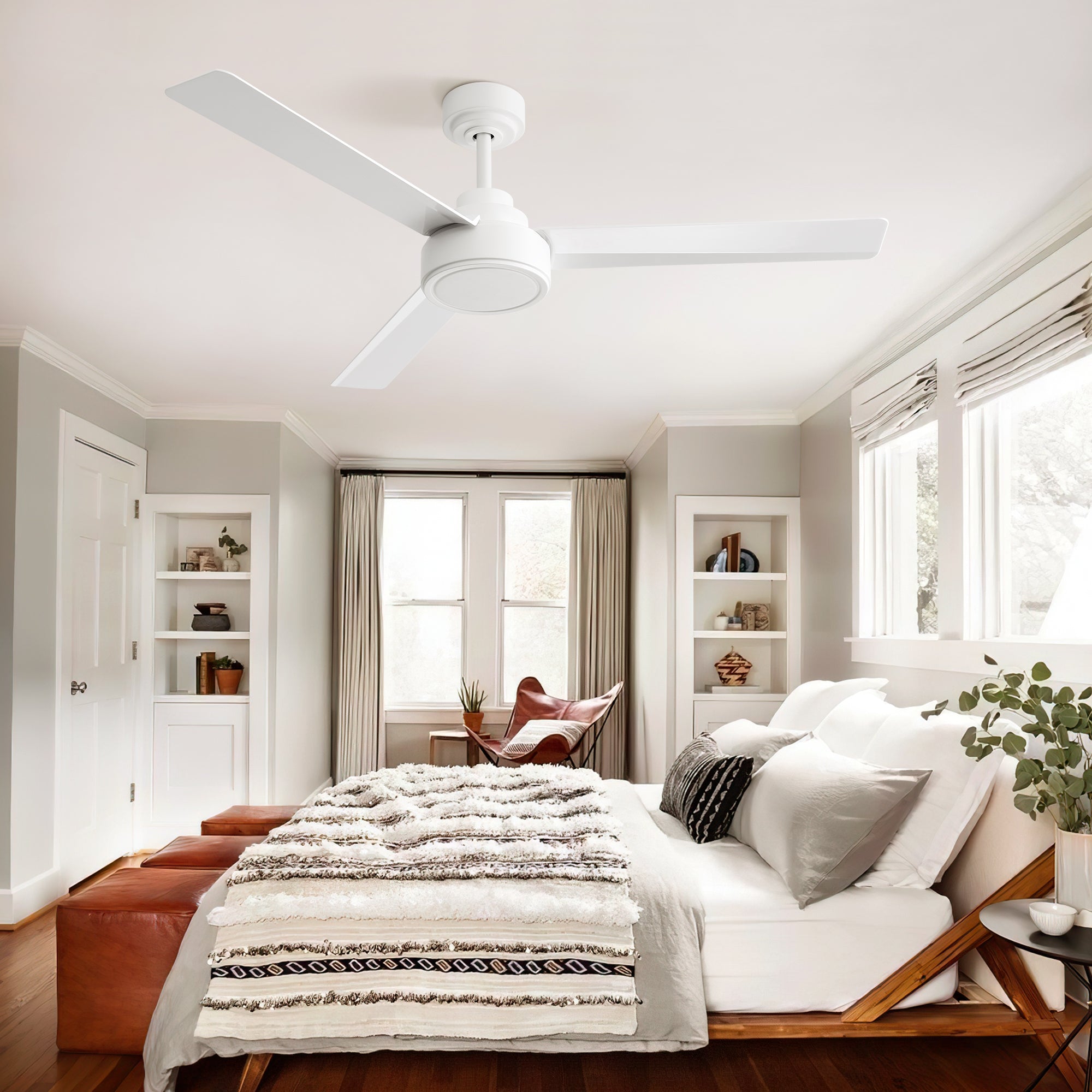 52" Ceiling Fan Without Light
