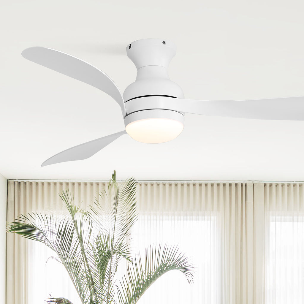 52" Low Profile Ceiling Fan with Lights