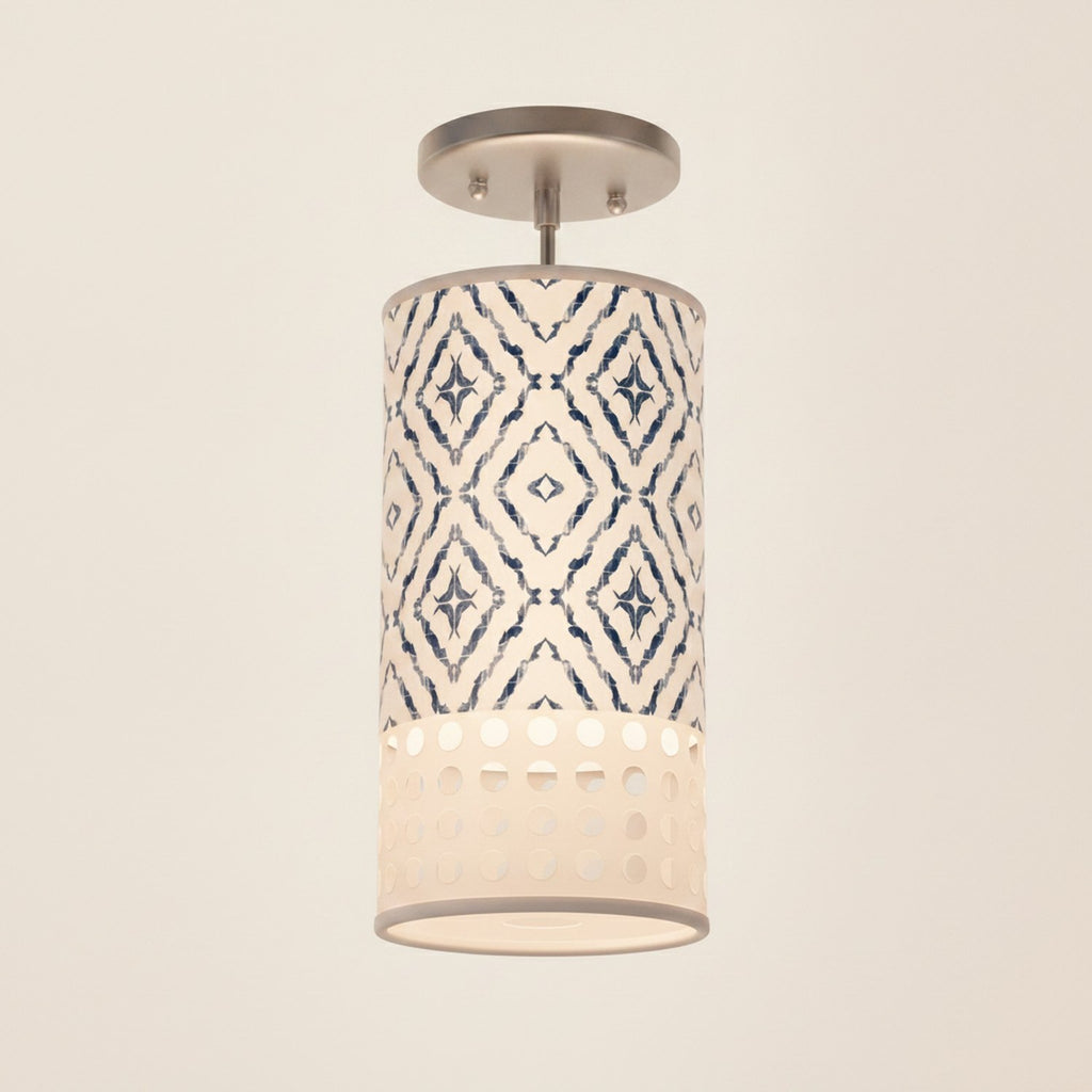Austin Pendant Light – Ikat Shade - hero